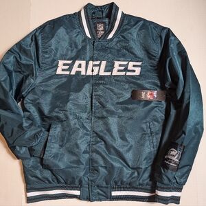 Philadelphia Eagles NFL Bomber Jacket - Men’s Medium - New with Tags